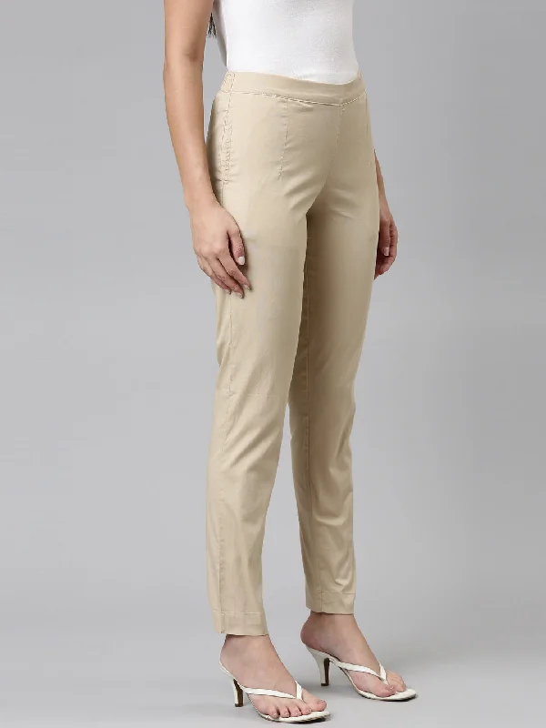 women-wheat-cotton-stretch-pants