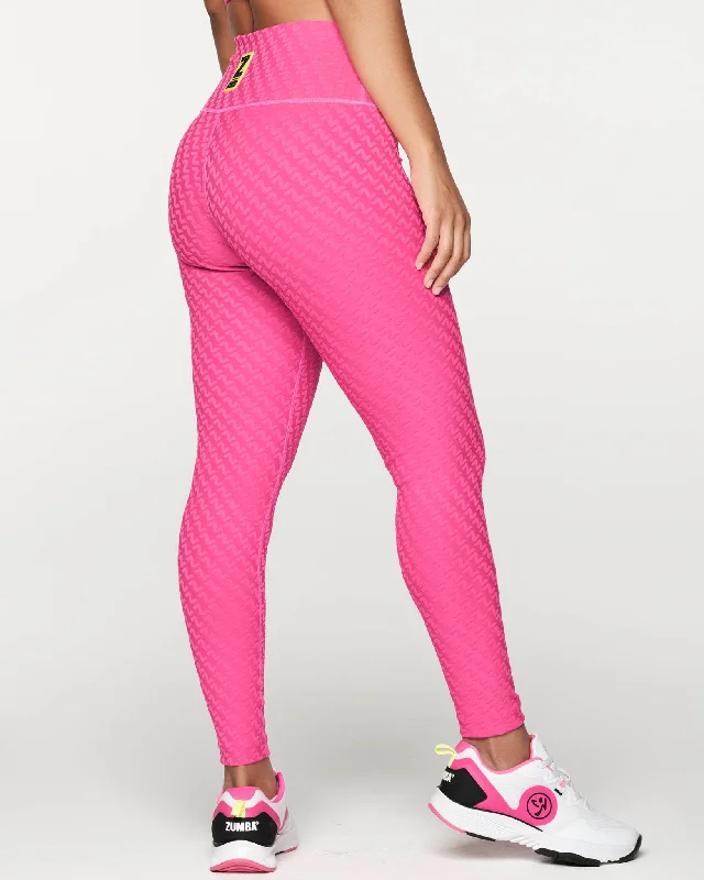 Zumba Forever High Waisted Ankle Leggings