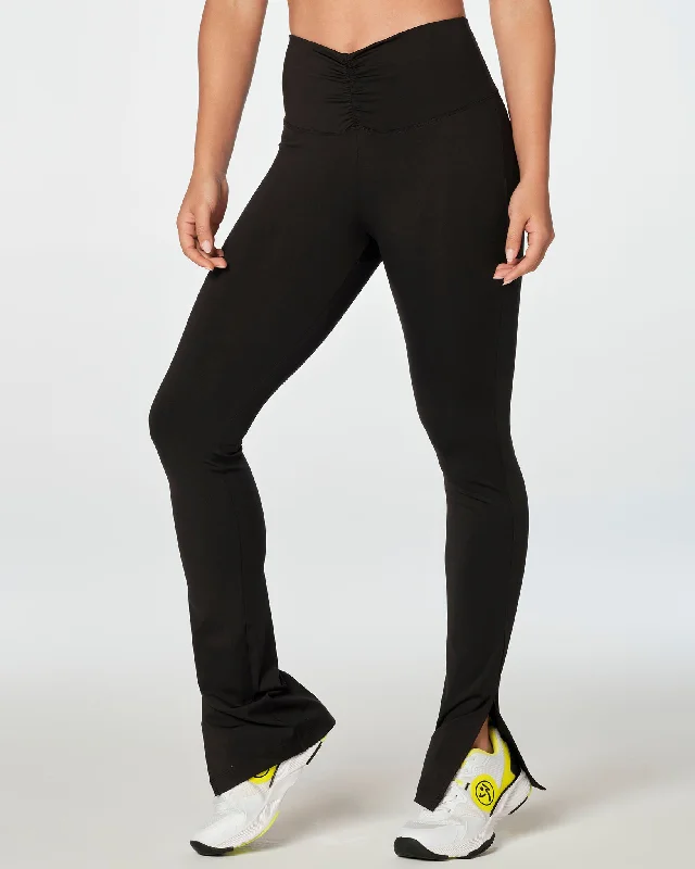 zumba-ruched-high-waisted-bootcut-leggings